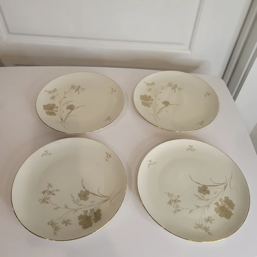 VINTAGE Seltmann Weiden Bavaria set of 4 salad plates #150